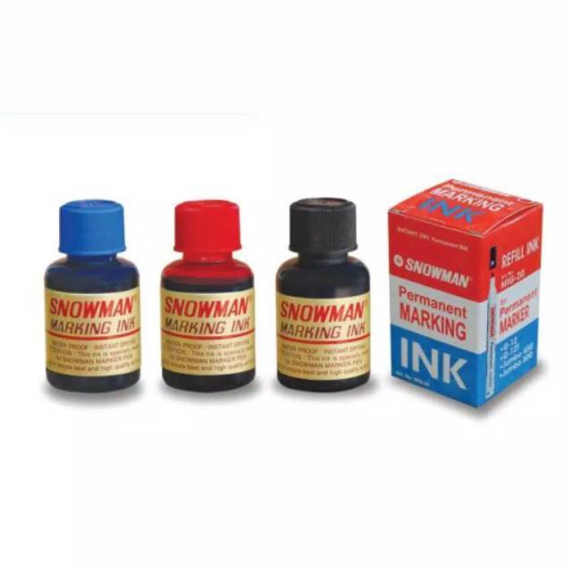 

TINTA SPIDOL PERMANENT MARKING INK SNOWMAN