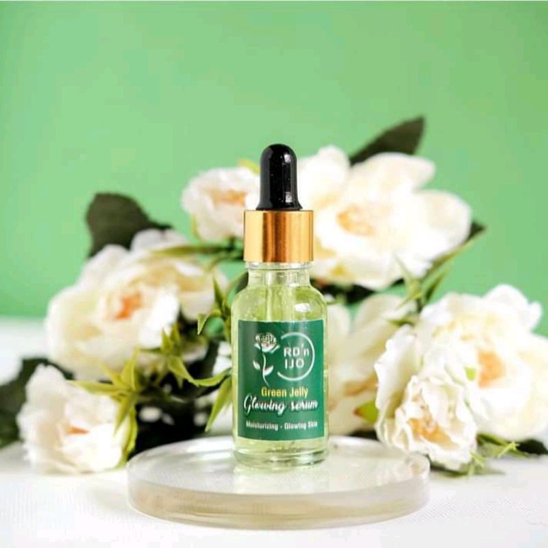 RDN IJO GREEN JELLY GLOWING SERUM /SERUM RDN IJO /SERUM SULTAN /SERUM WAJAH GLOWING