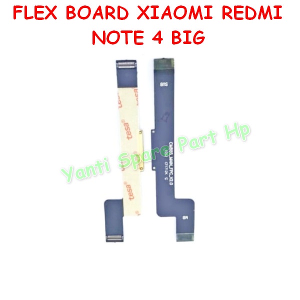 Flexible Board Mesin UI Xiaomi Redmi Note 4 Mediatek Original New