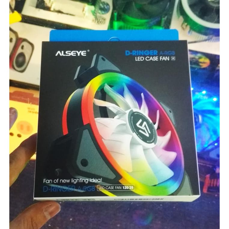 Alseye Fan Casing 12Cm D-Ringer Auto Rainbow