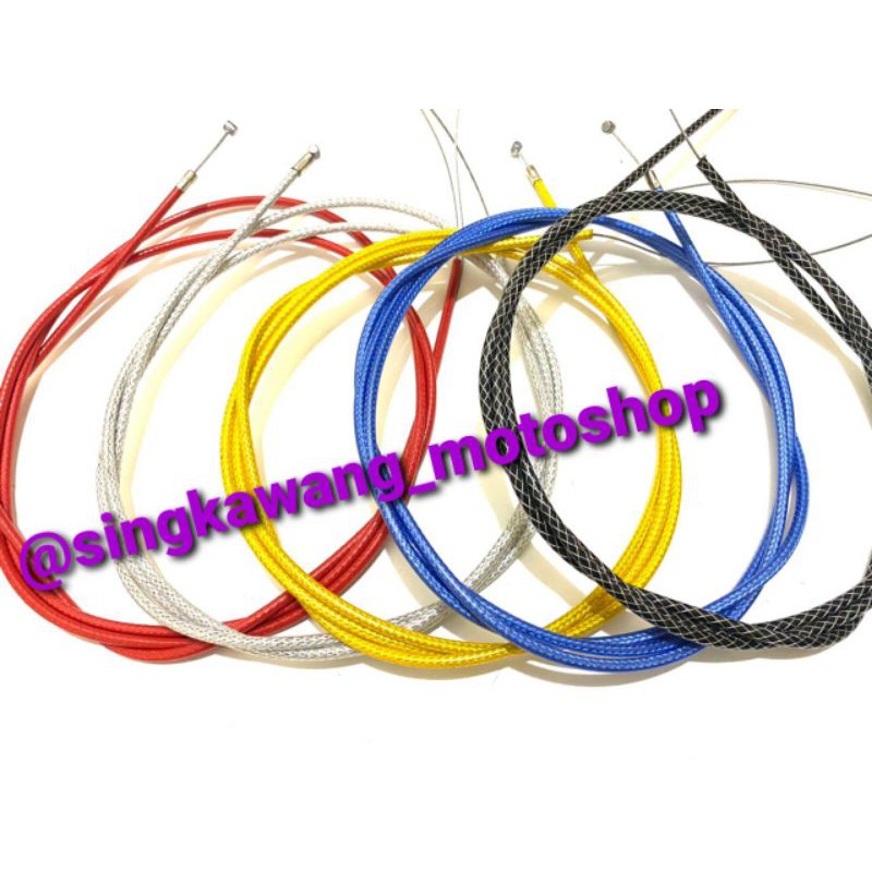 kabel gass 210CM untuk semua motor masuk bos ready all warna y