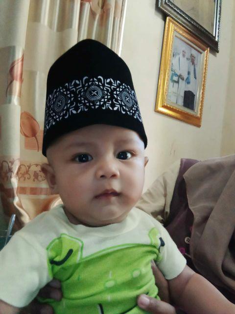 Peci Songkok Batik Anak 2 Tinggi 8,9,10