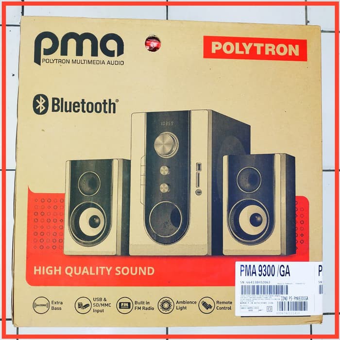 Polytron Speaker Bluetooth PMA9300