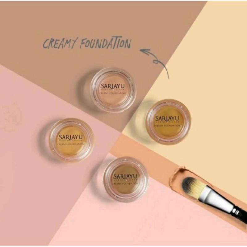 Sariayu Creamy Foundation/Alas Bedak/Dempul