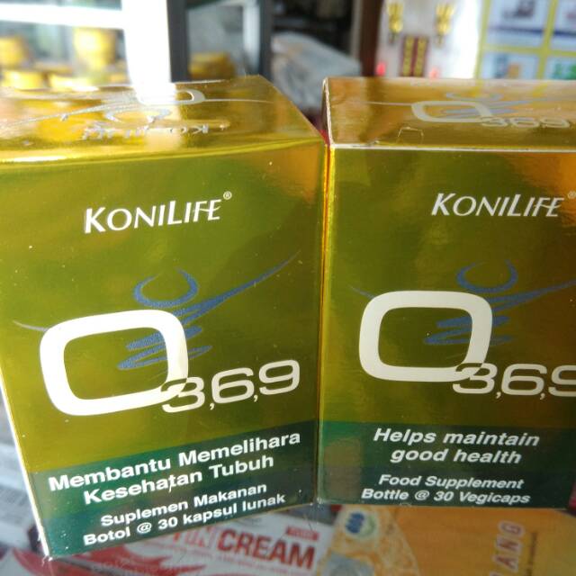 Konilife Omega 369 utk kolesterol dan jantung
