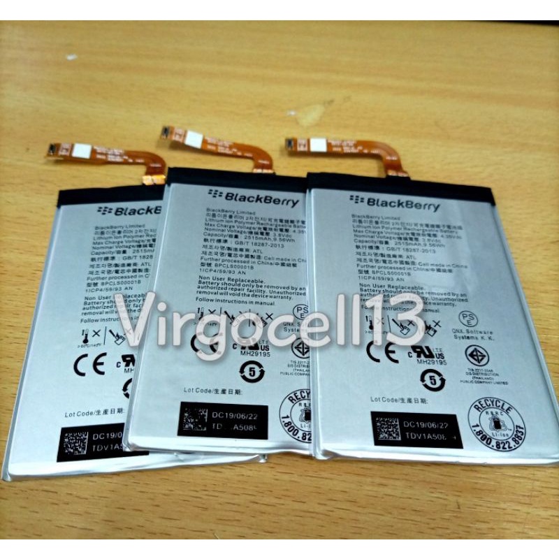 Baterai Battery Batre BlackBerry Q20 BlackBerry Classic