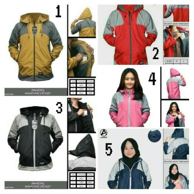 Mountain jacket unisex