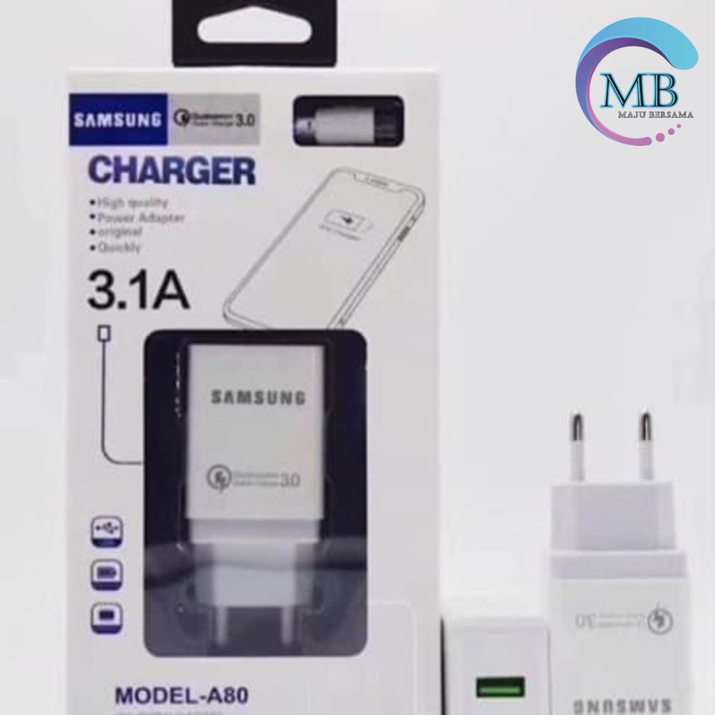 BM048 A80 Cashan Cashan SAMSUNG 3Amper QUALCOM micro fast Charging Anti meledak J2 prime j3 j5 j7 MB1609