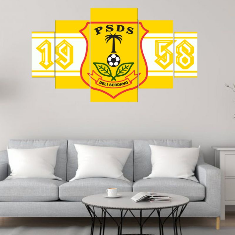 hiasan dinding walldecor poster kayu custom psds deli Serdang tanggal 40x70 cm