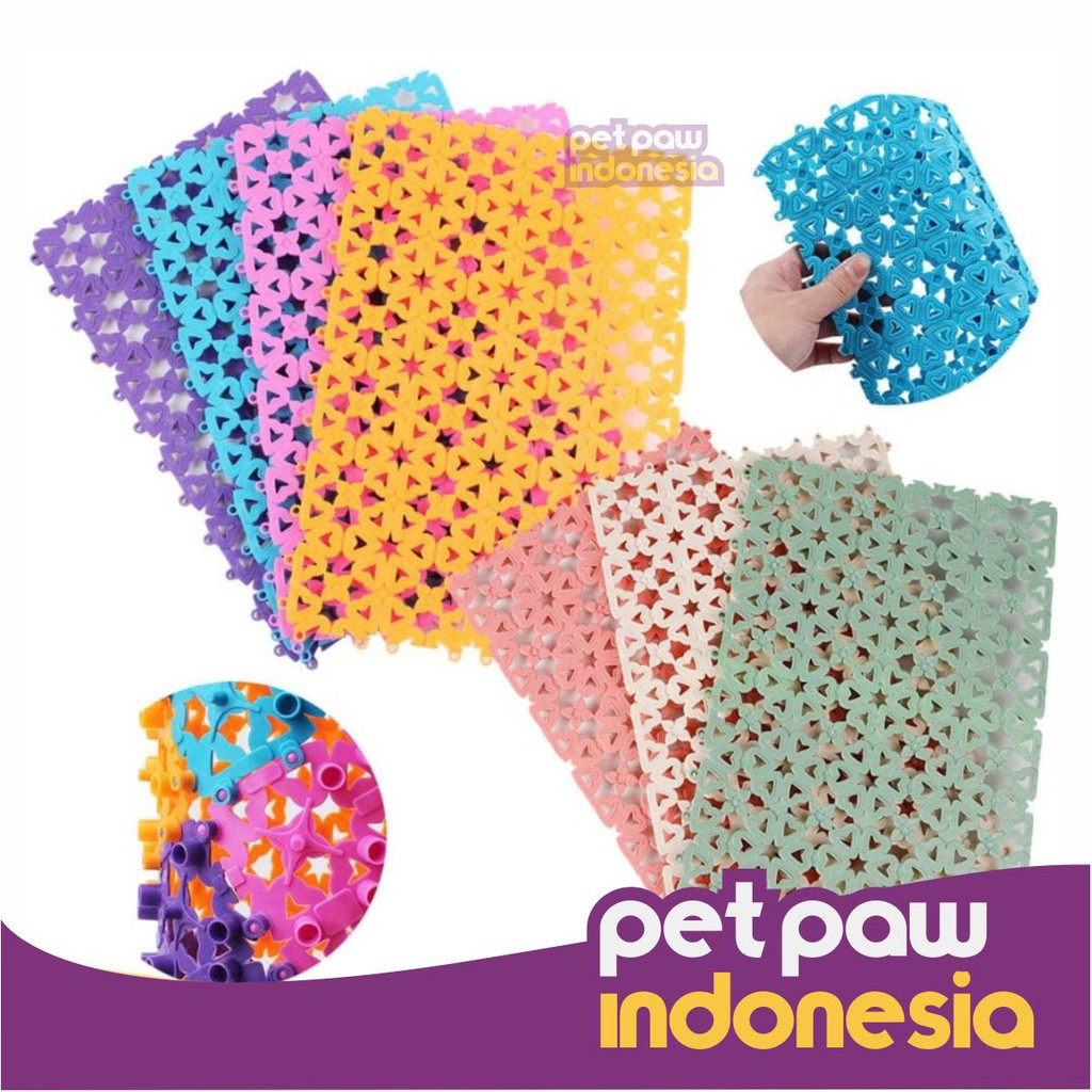 Tatakan Alas Kandang Susun Anjing Kucing Kelinci Hewan-1