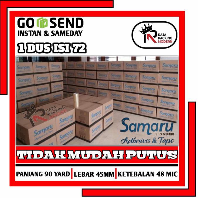 

Lakban Bening & Coklat 2 Inch 100 Yard Full Dus-Promo Kualitas Super - Bening, 45X72 Leovivi96Out