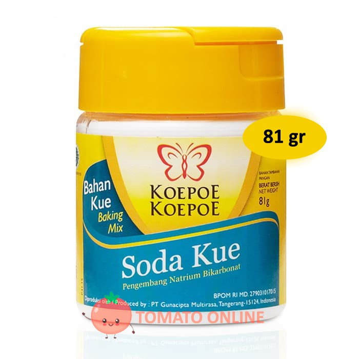 Koepoe Baking Soda Kue 81 gr 81gr