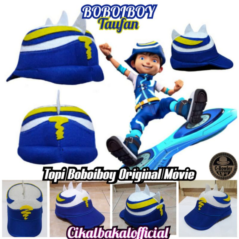 Topi Boboiboy Topan Galaxy Original Mirip 99% Bisa COD Bonus Gelang