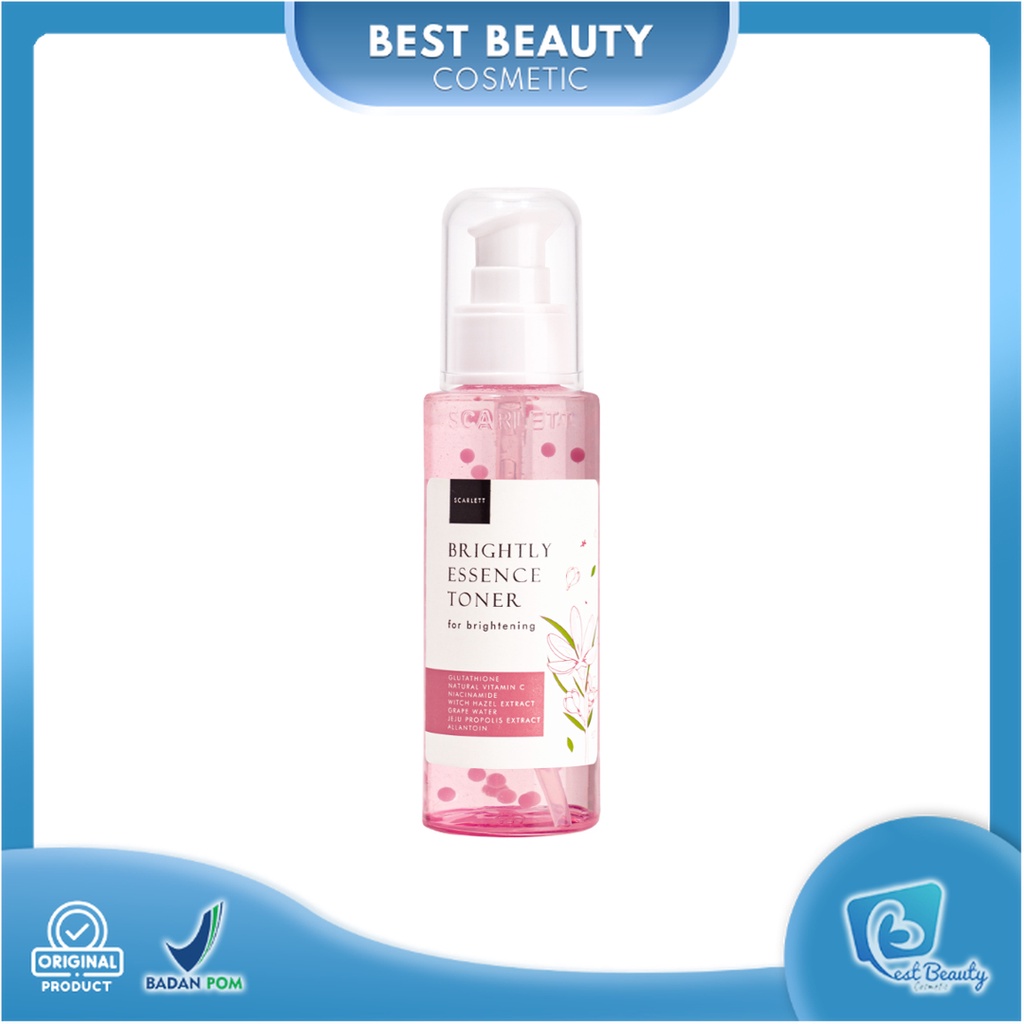 ★ BB ★ SCARLETT Whitening Brightly Essence Toner - Whitening Acne Essence Toner - 100ml  | Scarlet