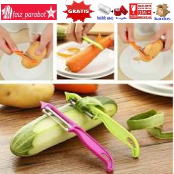 PEELER BUAH STAINLESS STEEL - PELER PARUTAN BUAH - PENGUPAS BUAH - SAYUR - APEL - WORTEL - PARUT KENTANG