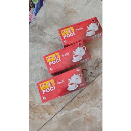 

Teh poci vanilla celup isi 25/pack