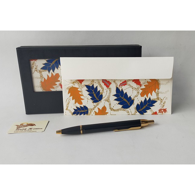 

2LUSIN PERBOX AMPLOP ENVELOPE PREMIUM BATIK BERKELAS HANDMADE SERBAGUNA MOTIF ALUR BIRU MERAH