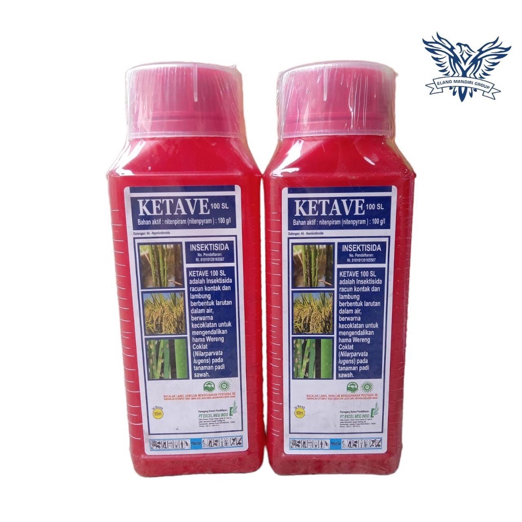 Insektisida Ketave 100 SL 500 ml Pembasmi Wereng Syram, Desanto 200g/l Niten 100 g/l