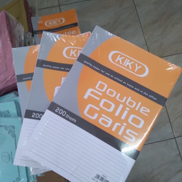 

Promo Kertas Folio Garis Double Keren