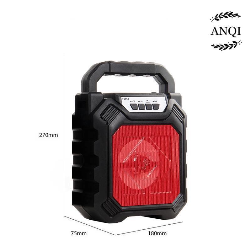 ANQI1888 Bluetooth Speaker / Nirkabel Portable LED Wireless Senter Dengan Mikrofon Y-2003