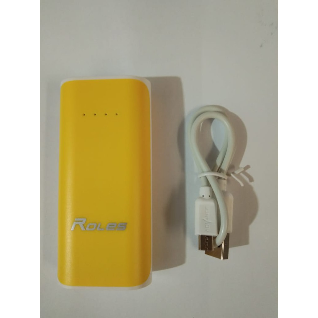 ROLES Power Bank R20-8000 Dual USB Output 2 Input