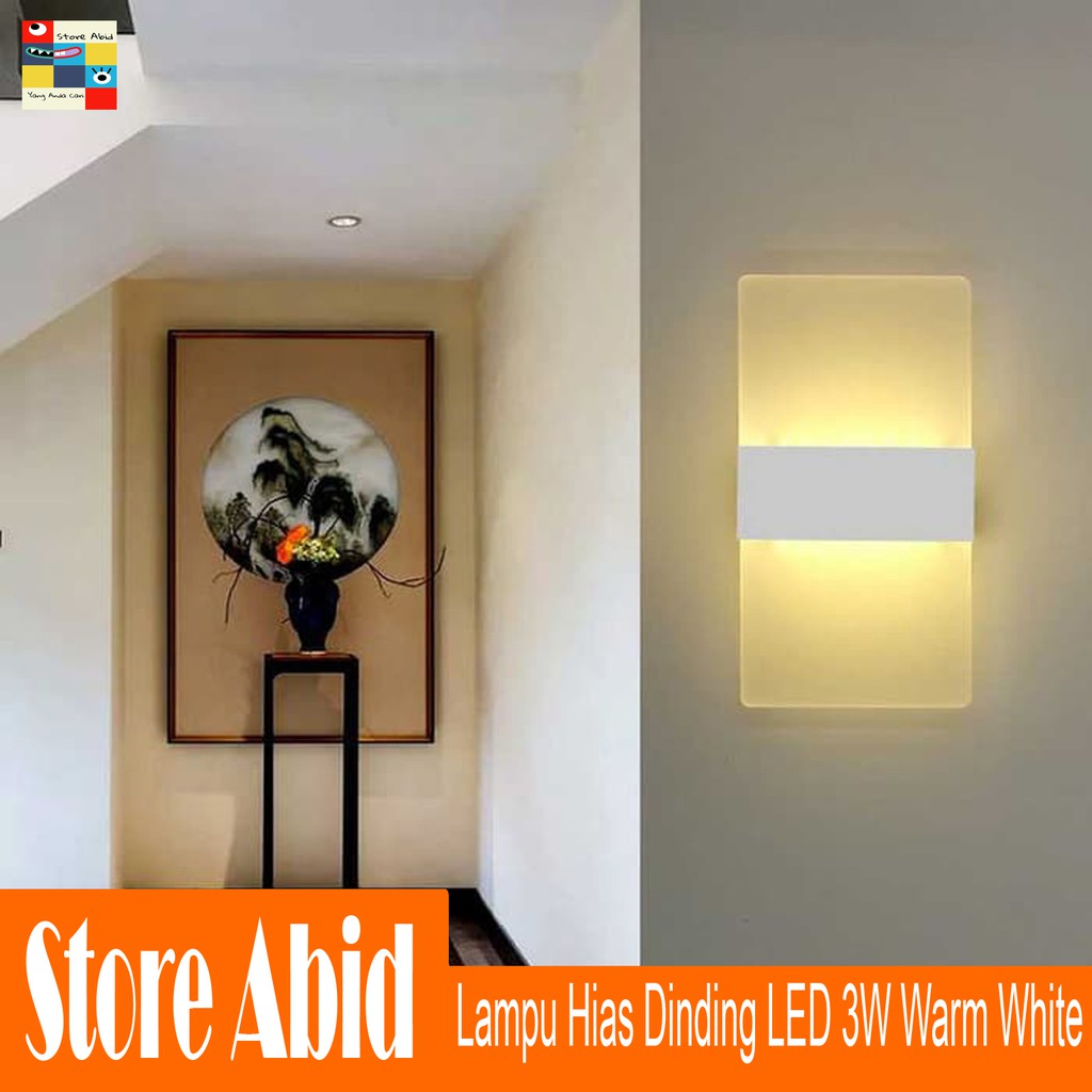 Lampu Hias Dinding LED Corridor Light 3Watt 6Watt 2700-3500K Warm White