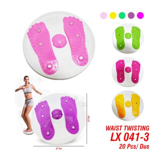 Magnetic Trimmer Jogging Body Plate Waist Twisting Pelangsing 041-3