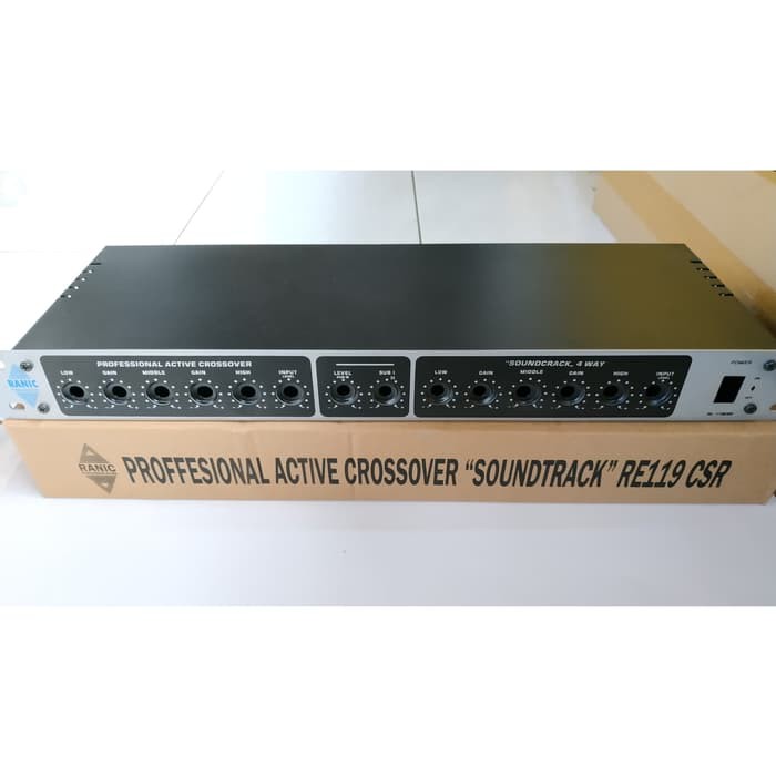 Box Kit Crossover Aktif 4 Way