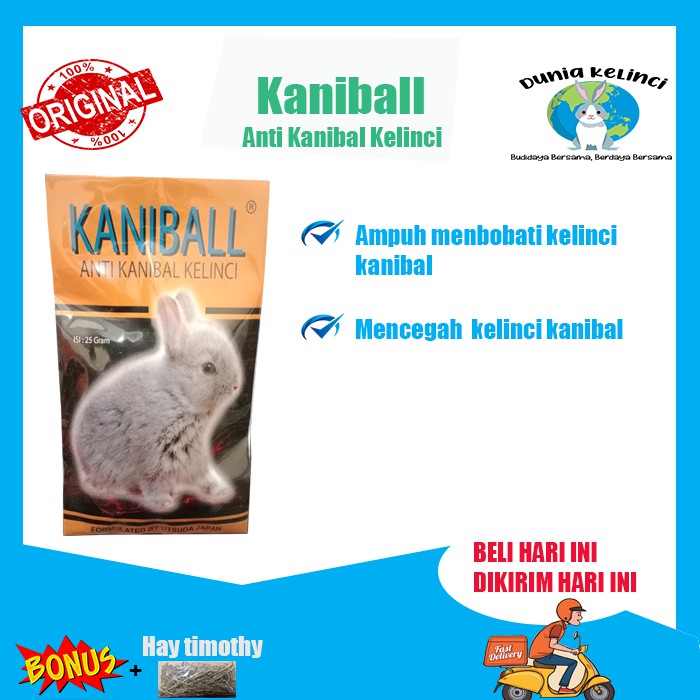 OBAT ANTI KANIBAL KELINCI KANIBALL