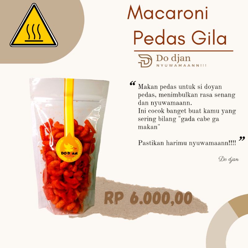 

Macaroni Pedas Gila Do djan