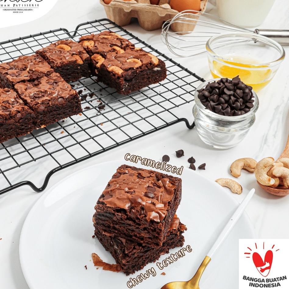 

trxm3M7y--[READY] Brownies Fudgy Dark Chocolate Chan Patisserie | Hampers Brownies