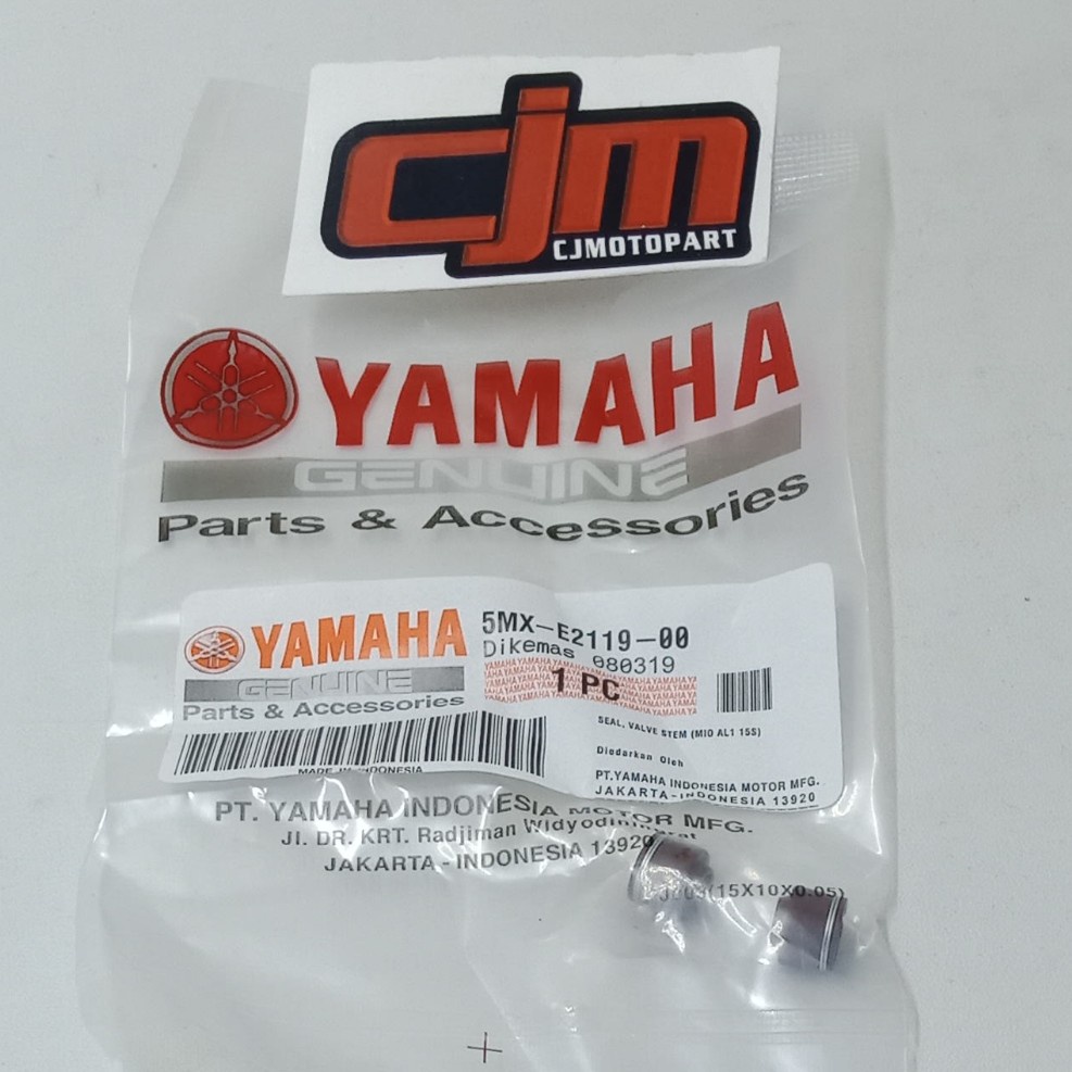 SEAL KLEP 5MX PER 1 YAMAHA MIO LAMA SPORTY SOUL FINO BERKUALITAS ORIGINAL