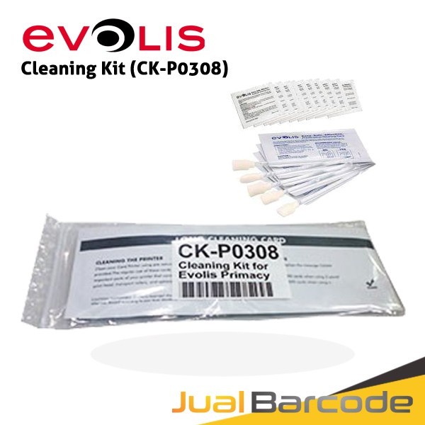 CLEANING KIT ID CARD PRINTER EVOLIS PRIMACY PN. CK-P0308