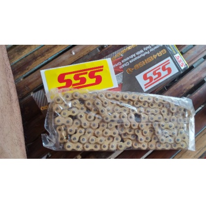 SSS RANTAI 415 HSBT 130L GOLD HEAVY DUTY CB150R TIGER MEGAPRO VIXION SATRIAFU JUPITER SUPRA