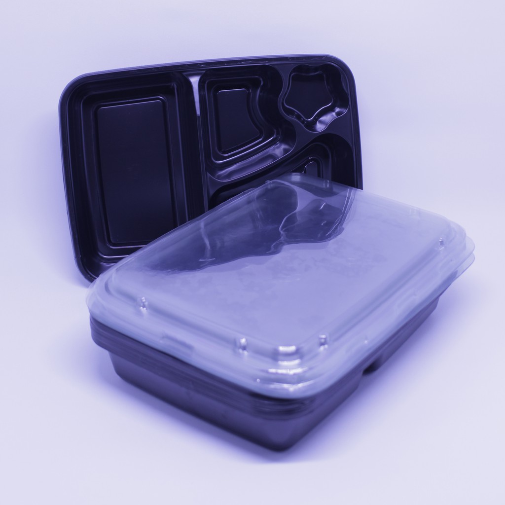 PP Tray Bento 4 sekat