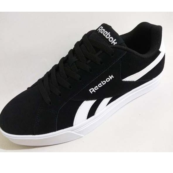 Penjualan Terbanyak.. Sepatu Reebok Comfort Footbed Royal Complete 3.0 Low DV6731 Black White Origin