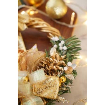 Pajangan Natal Wreath Small