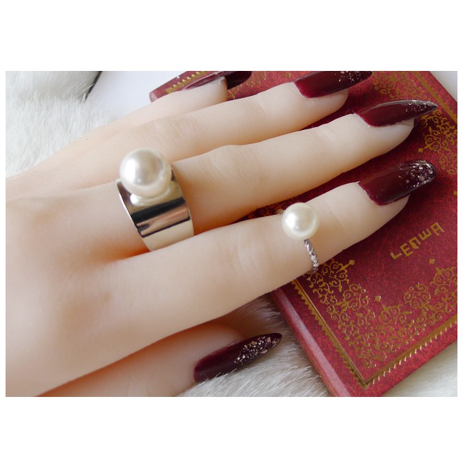 Cincin Fashion Ring 9730 Gold 2in1