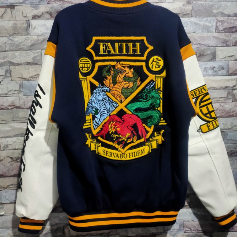 Faith Industries Varsity "The 4 Houses" Servabo Videm