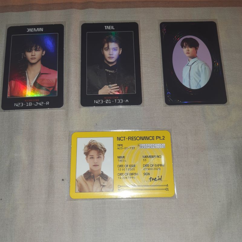 AC Jaemin Taeil, ID Card Taeil, YB Chenle