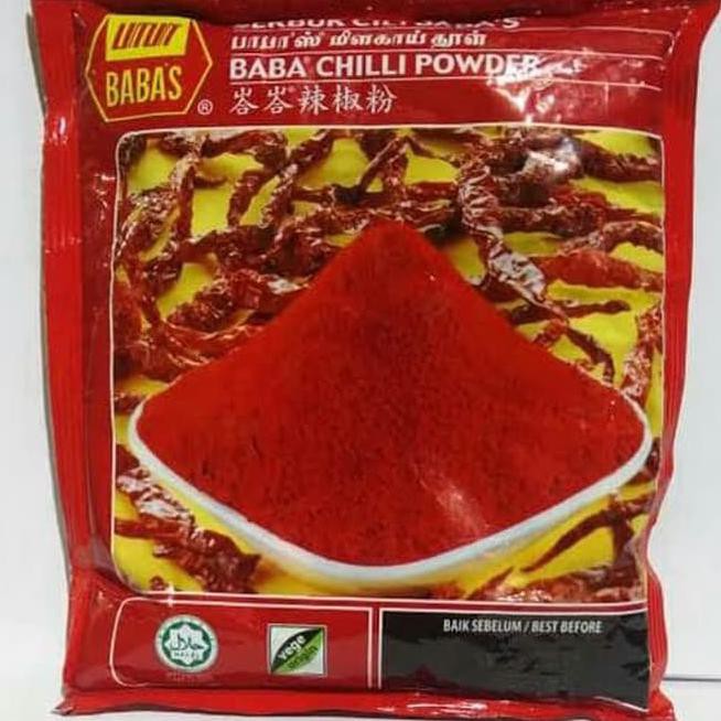 

Owcc Baba'S Bubuk Cabai Cabe Babas Chili Powder Malaysia 250 Gr Zfks