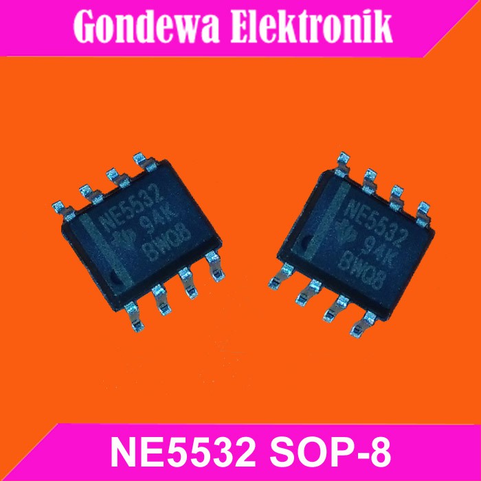 NE5532 NE5532D NE5532DR SOP-8 dual op amp