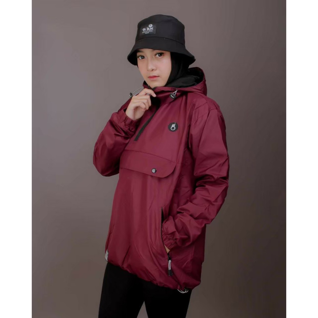 JAKET CASUAL WANITA WATERPROOF -JAKET CAGOULE SIMPLE-JAKET PARASUT- JAKET OUTDOOR PRIA WANITA