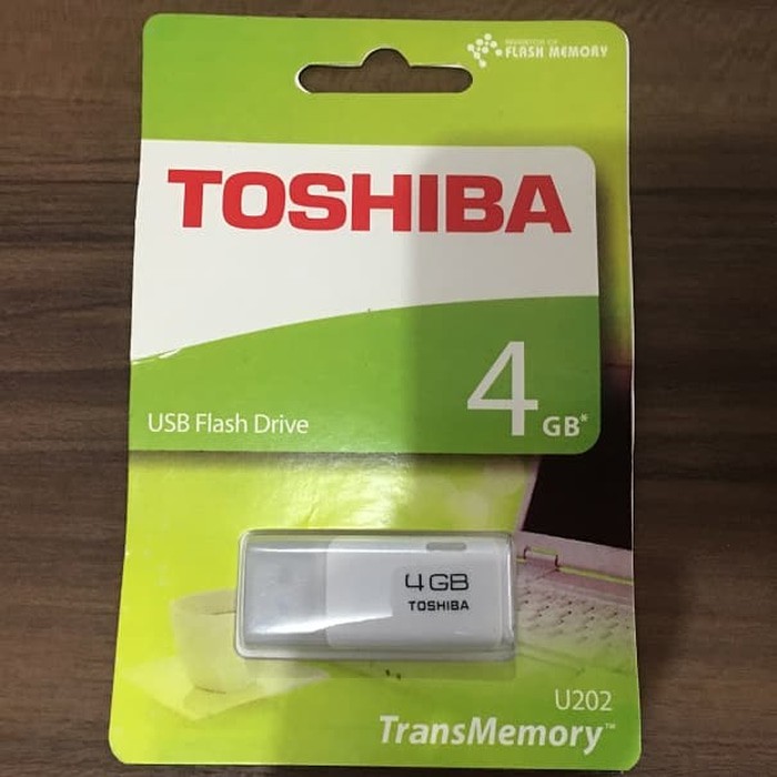 FLASHDISK 4GIGA 4G 4 Giga Toshiba USB Flash Drive Murah Grosir Ecer