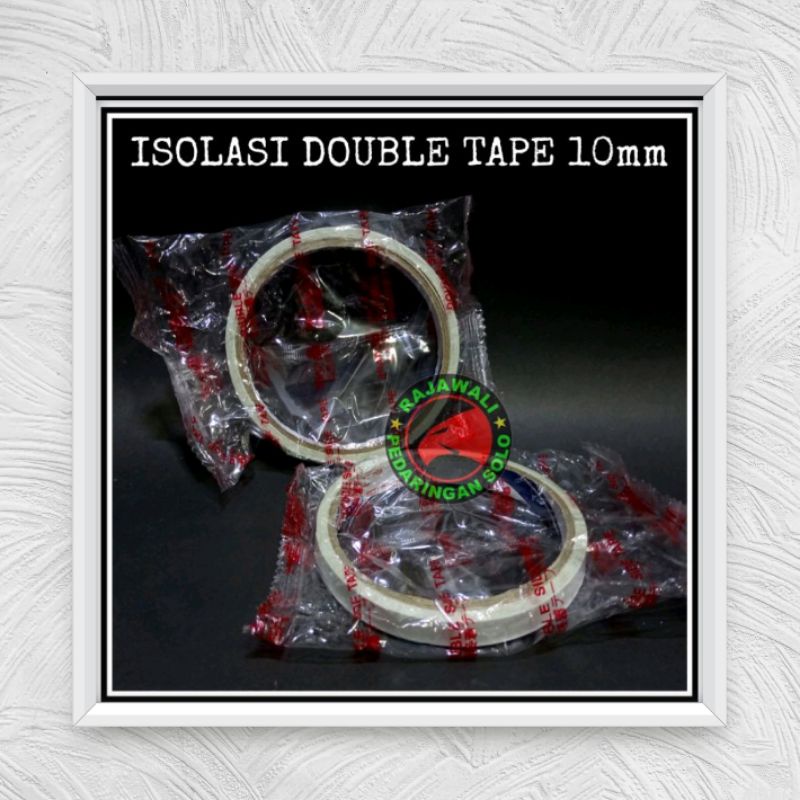 ISOLASI DOUBLE TAPE KECIL ISOLASI DOUBLE SIDE KECIL ISOLASI BOLAK BALEK KECIL