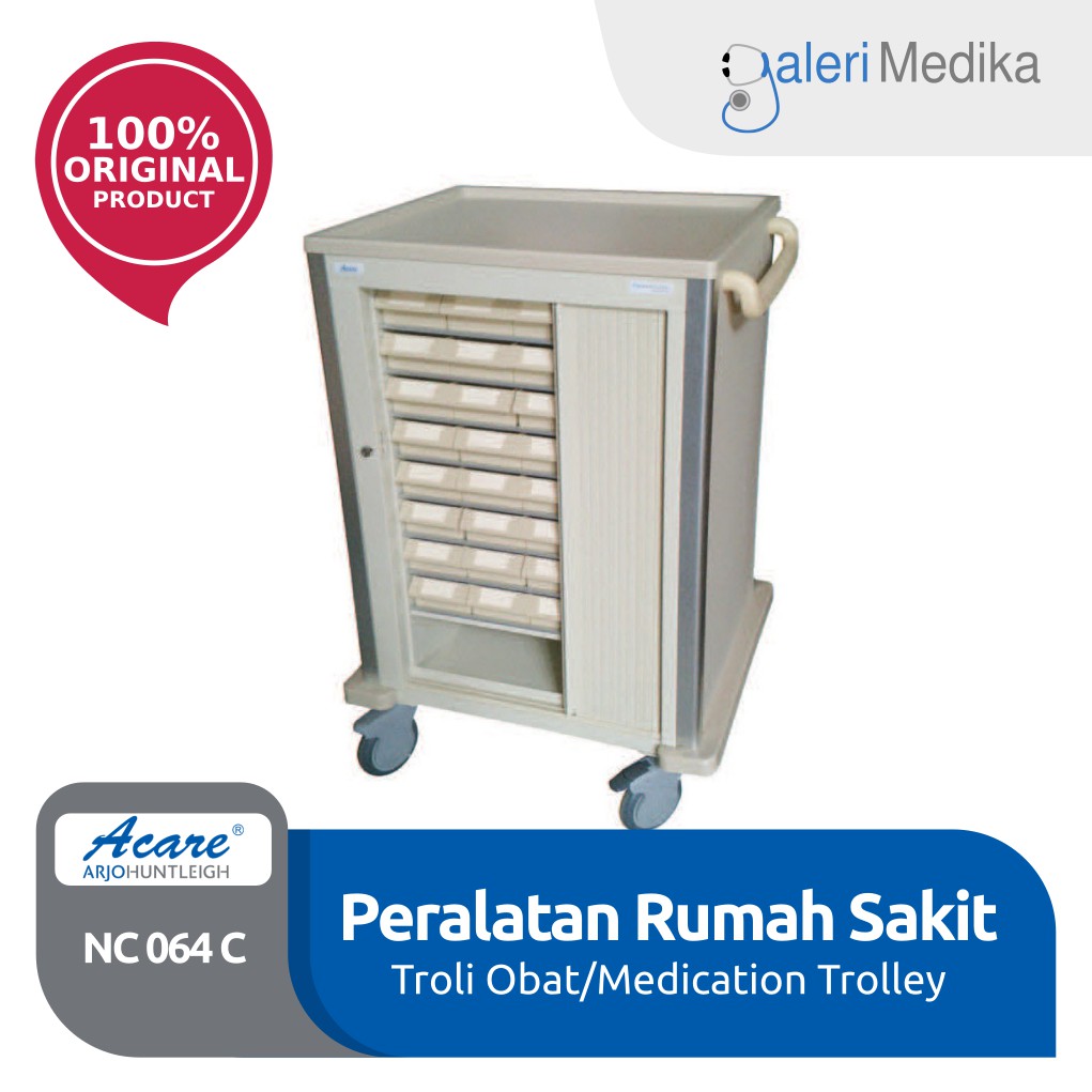 Troli Obat - Medication Trolley Acare NC 064C