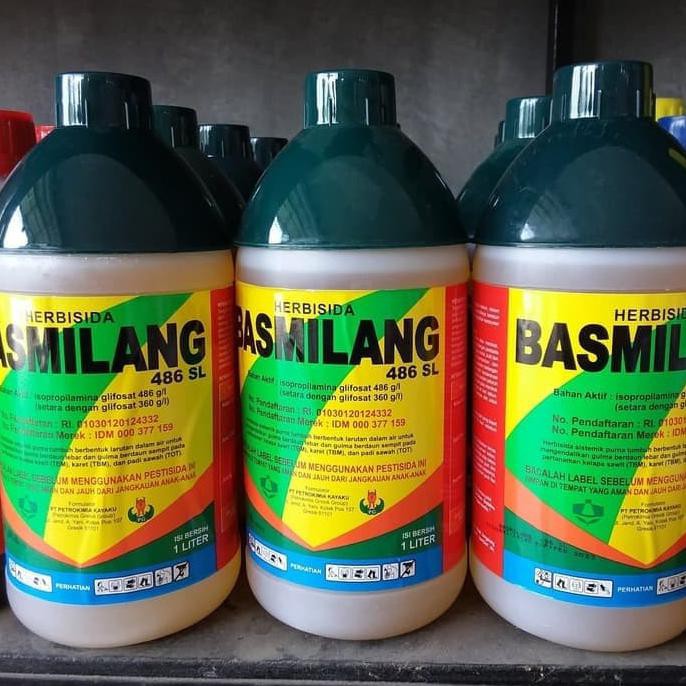 Buruan Serbu] Herbisida Basmilang 486 Sl-1 Liter - Racun Gulma/Rumput