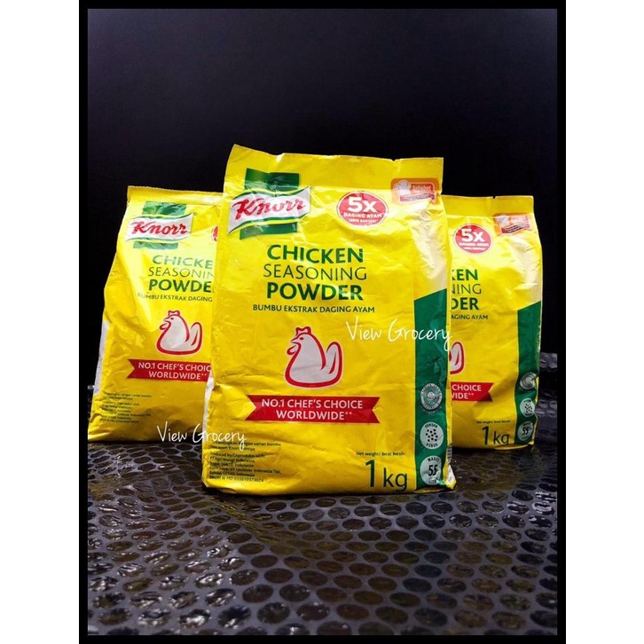 

TERBARUU!! knoor chicken powder refill 1kg - chicken seasoning powder COD