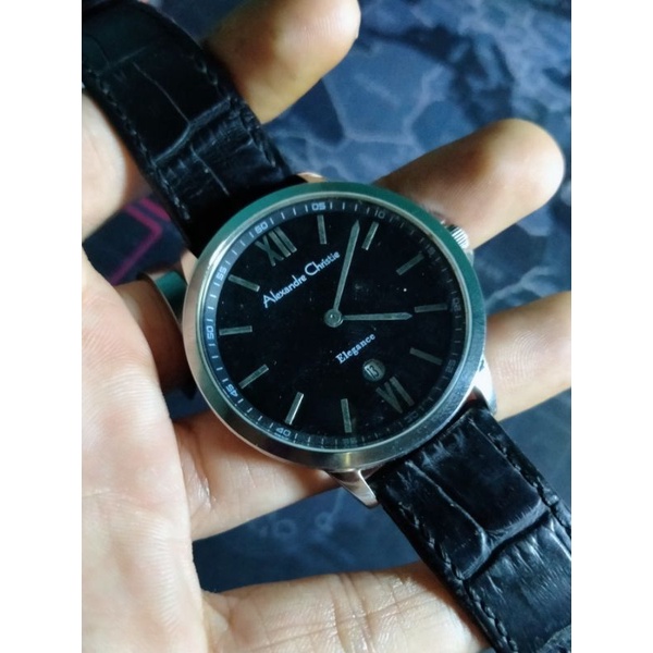 Jam Tangan Priq Alexandre Christie AC Classic Steel 8436MD Second Original Preloved