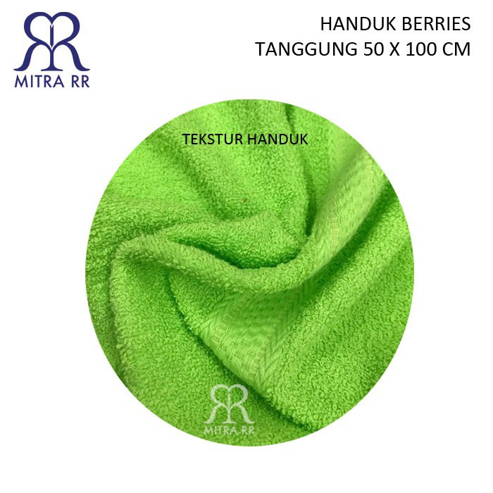 Mitrarr HANDUK BERRIES Tanggung 50x100 cm 100% Katun Handuk Mandi Pantai Senam